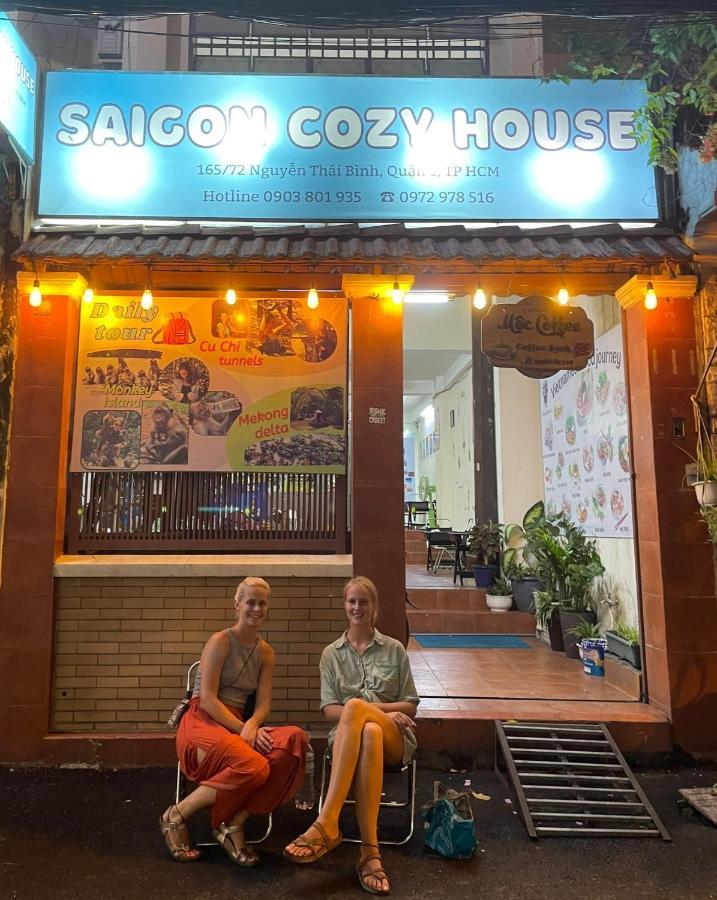 Хостел Saigon Cozy House & Coffee Хошимин Экстерьер фото